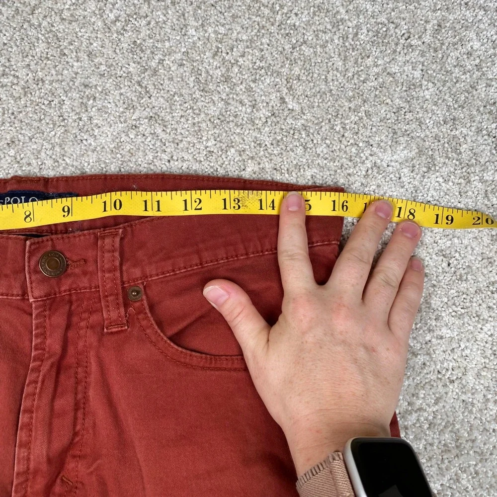 U.S. Polo Assn.‎ Activate Stretch Burnt Red Jeans W32 L30